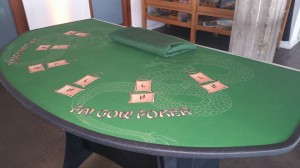 Specialty Poker Table5.0' x 3.5'7 playing positions