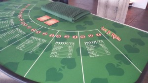 Specialty Poker Table5.0' x 3.5'7 playing positions